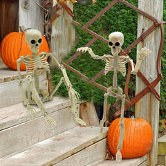 1pc Halloween Skeleton Posable Joints for Halloween Decor