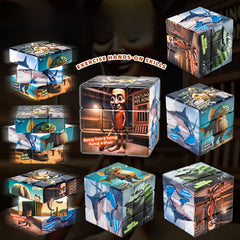 Fun Puzzle Cube Cartoon Peripheral Device Three Dimensional Cube