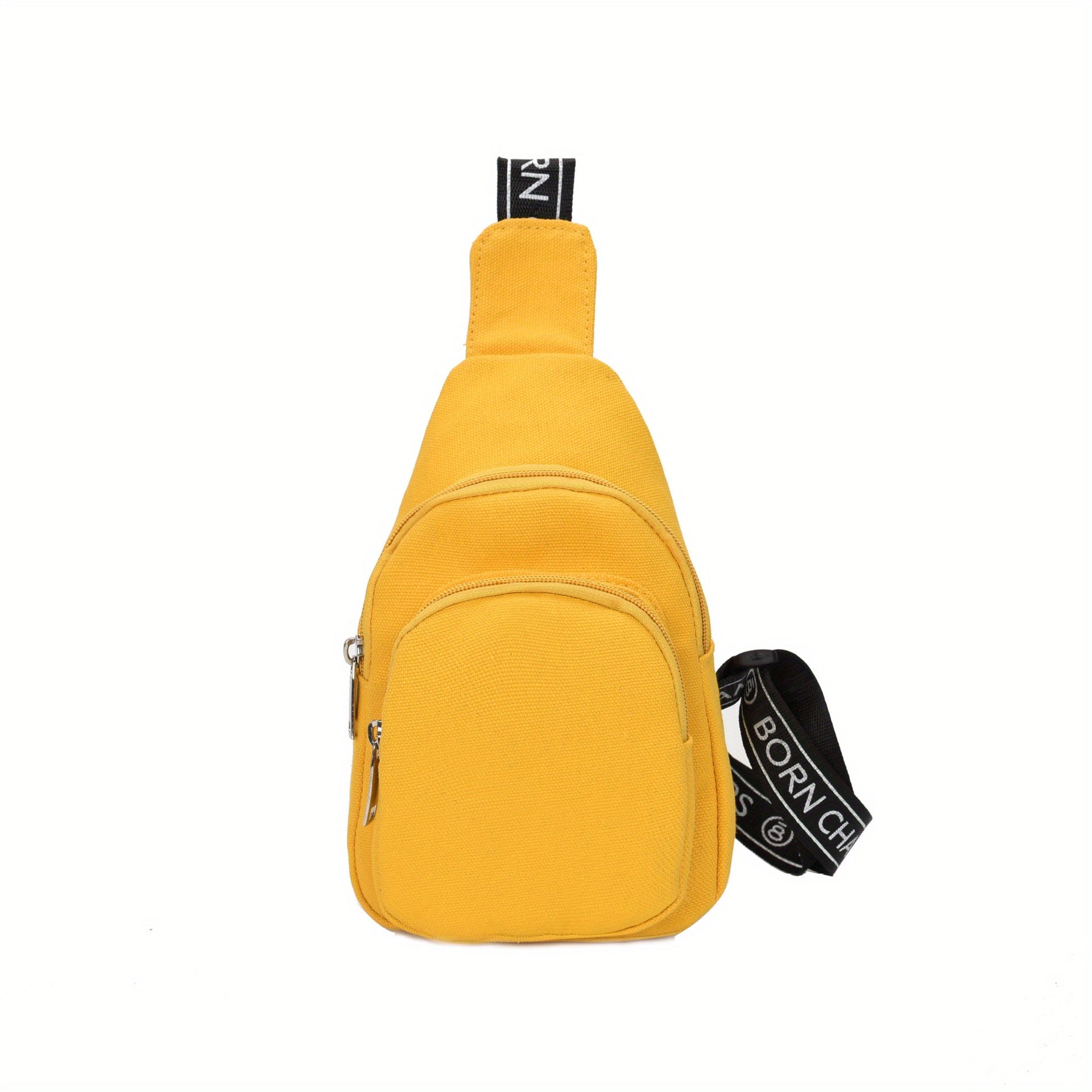 Kids Crossbody Bag With Letter Pattern Shoulder Strap