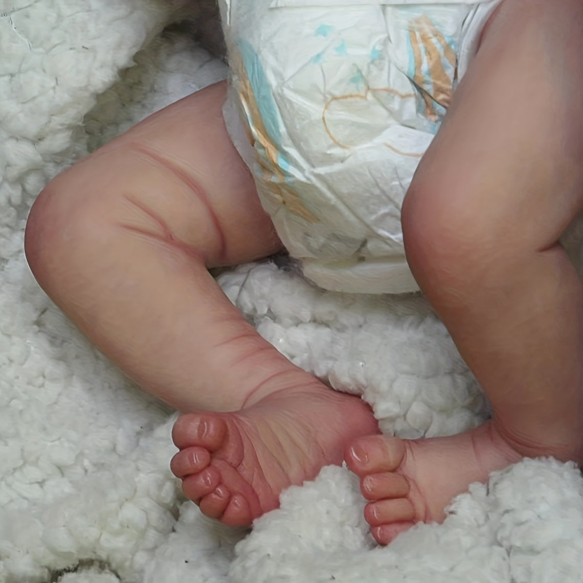 48 Reborn Doll Cloth Body Hand Painted Vein Blood Visible Gift