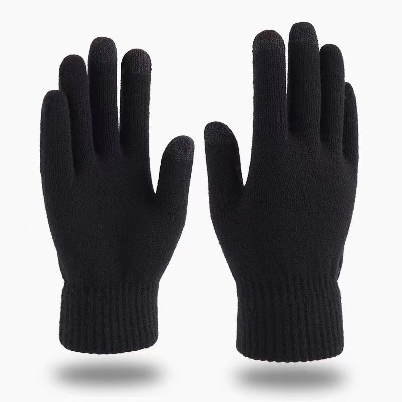 Winter Thermal Touch Screen Coldproof Gloves Teddy Chunky Knit