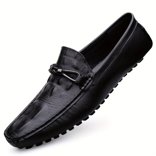 Men's Comfy Moccasin Loafers Slip-On Shoes