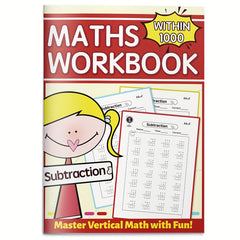 Math Subtraction Workbook Up to 100 Interactive Practice Pages