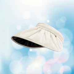 Wide Brim Sun Hat UV Protection Shell Visor Hat for Women