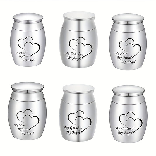 Stainless Steel Pet Urn Secure Ashes Container for Lasting Memories