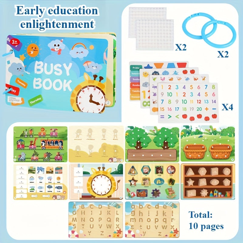 Early Learning Book Set for Kids: Ocean Numbers & Forest Animals