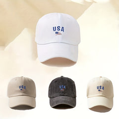 Solid Color Baseball Cap Unisex Dad Hat for Outdoor Sports