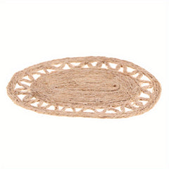 Mini Dollhouse Hemp Rope Carpet - Enhance Dollhouse Floors