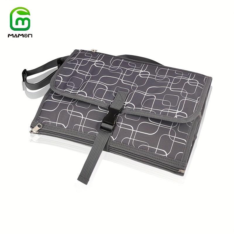 Portable Diaper Changing Pad for Baby - One Hand Diaper Change Pad