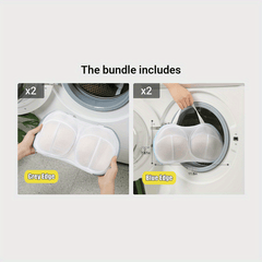 Thickened Mesh Bra Laundry Bag Anti-Deformation Wash Bag