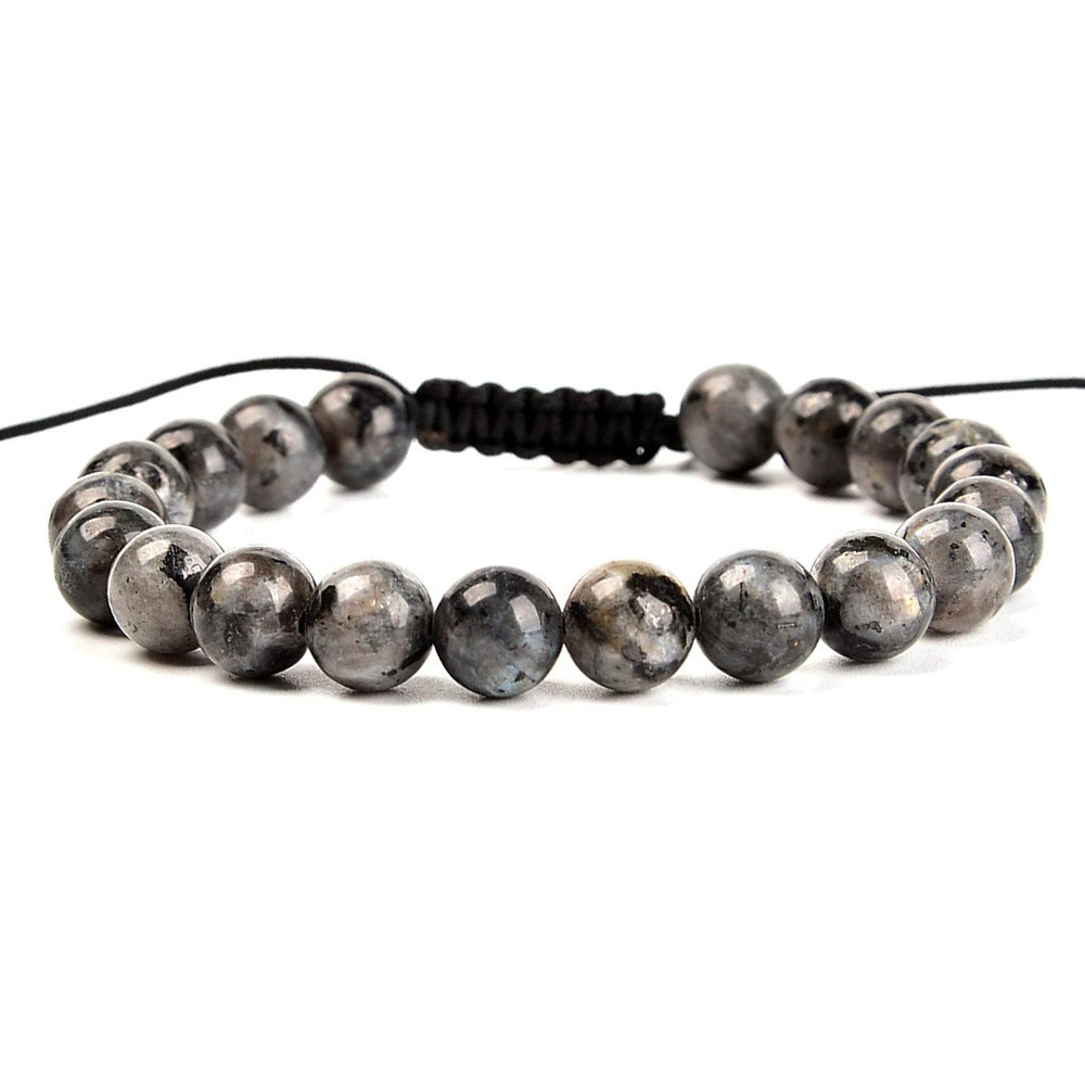 Natural Healing Power Gemstone Beads Adjustable Bracelet