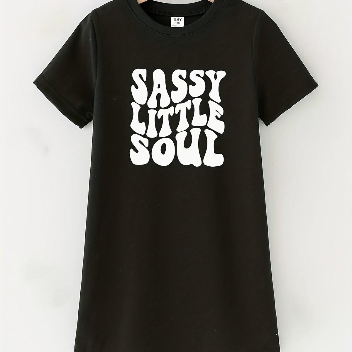 Toddler Girls SASSY LITTLE SOUL Graphic T Shirt Dress