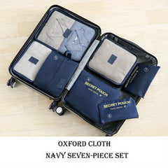 6pcs Clothes Storage Bags Portable Travel Luggage Organizer Large Capacity