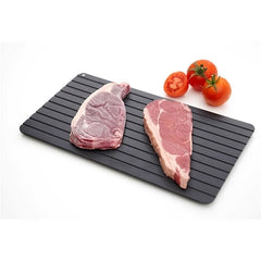 Fast Defrosting Tray Thermal Conductive Defrost Tray Aluminum Steak Plate