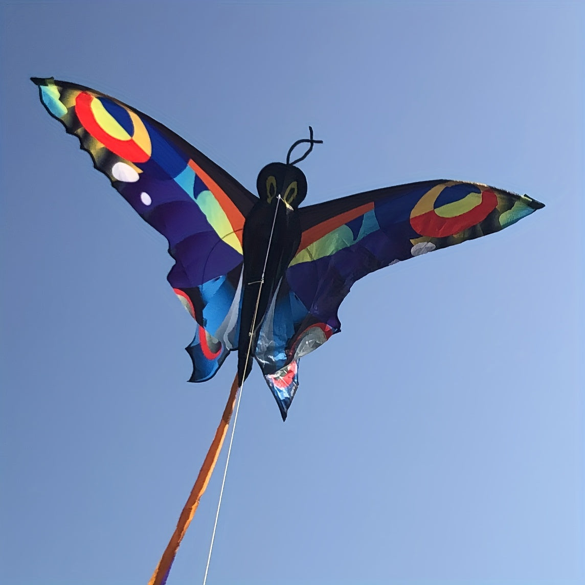 3D Butterfly Kite Multicolor Animal Shape Outdoor Entertainment