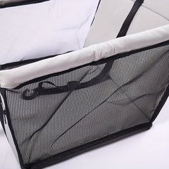 Pet Dog Car Booster Seat Carrier Portable Foldable Carrier With Seat Belt