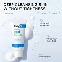 Hyaluronic Acid Cleanser 50g Gentle Face Wash Control Brighten Skin Tone