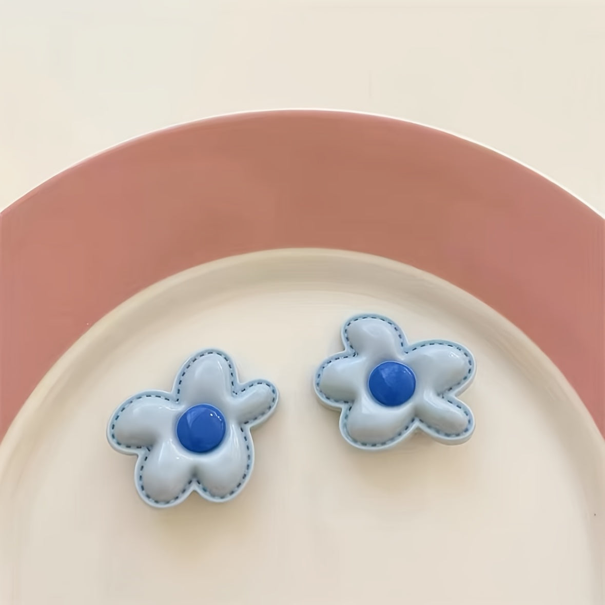 2pcs Flower Hair Clips for Girls