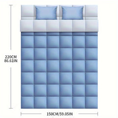 Double Sleeping Bag for Camping, Hiking - Warm, Wide, Thickened