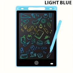 Colorful LCD Drawing Tablet for Kids, Erasable Doodle Board