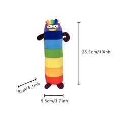 Numberblocks Plush Toys Math Learning Colorful Blocks Stuffed Animals