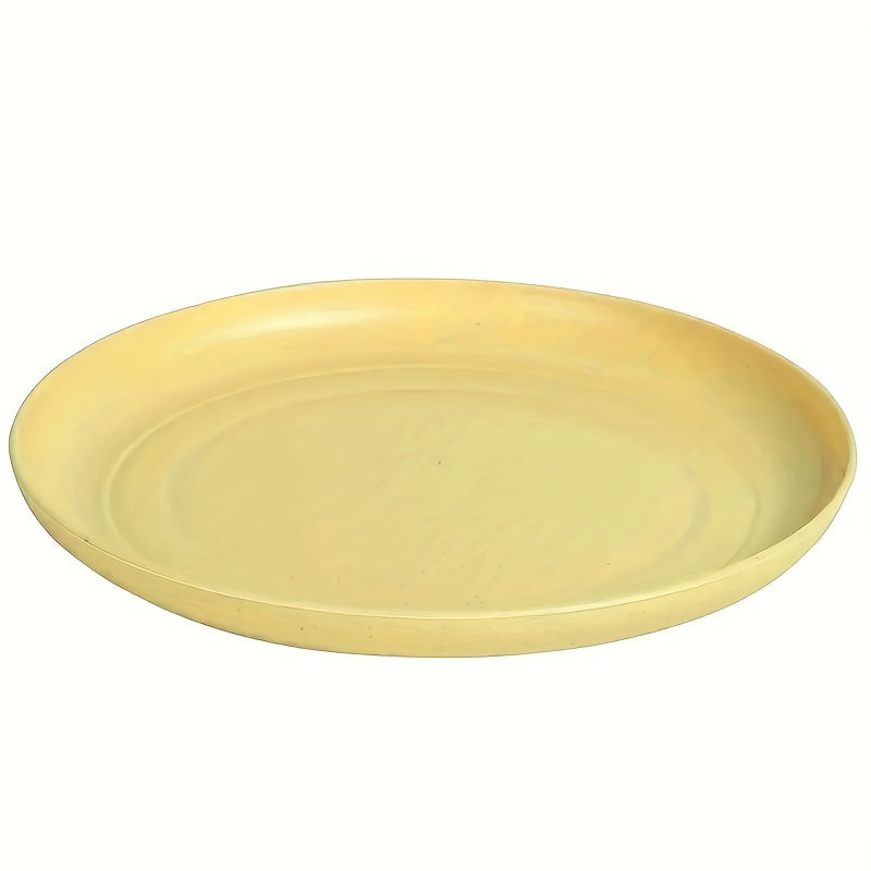8pcs 22 86 Cm Plastic Dinner Plates Set Pasta Bowls Ramen Drop Resistant