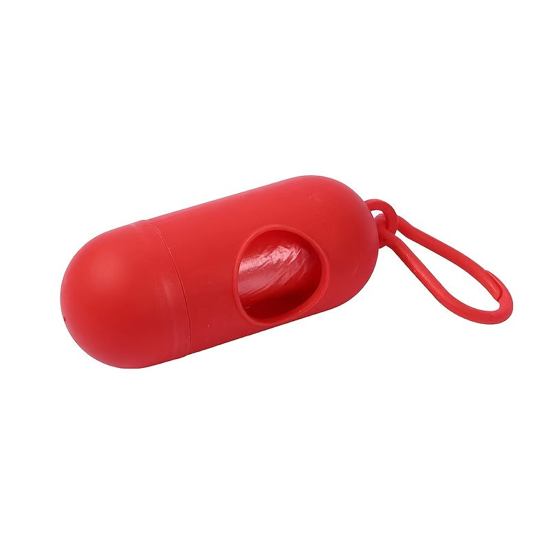 Portable Pet Poop Bag Holder Dispenser for Dog Outdoor Supply