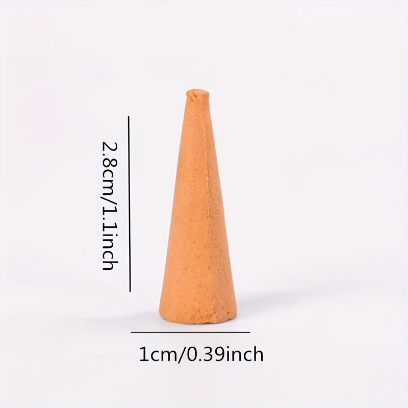 60pcs Aromatherapy Incense Cones for Air Purification & Relaxation