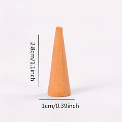 60pcs Aromatherapy Incense Cones for Air Purification & Relaxation