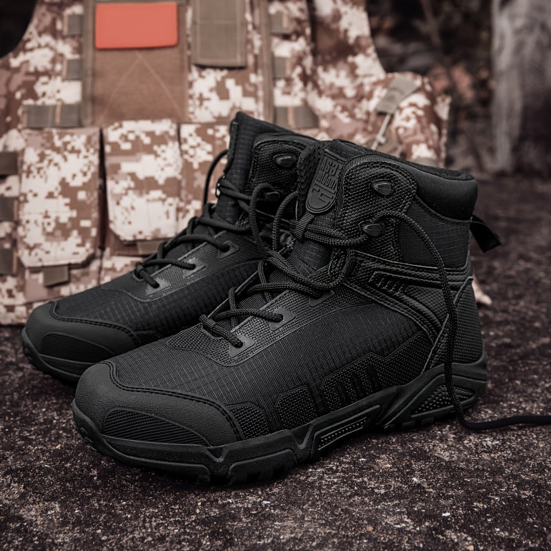 Men's High Top Non slip Platform Hiking Shoes