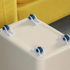 4pcs Storage Box Roller Wheels Sticky Wheels Household Furniture Casters