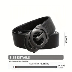 Men's Leather Business Casual Jeans Belt
