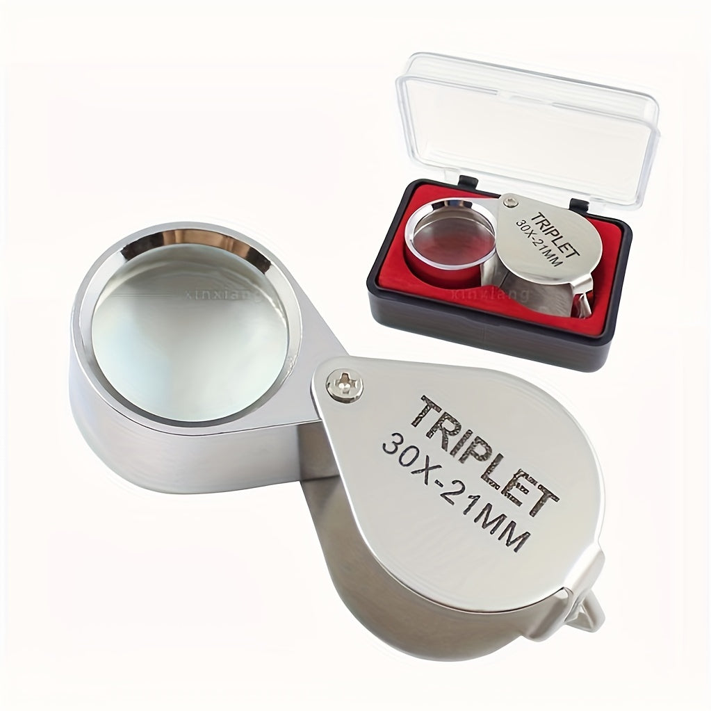 Pocket Jewellers Glass Magnifying Magnifier Eye Jewelry