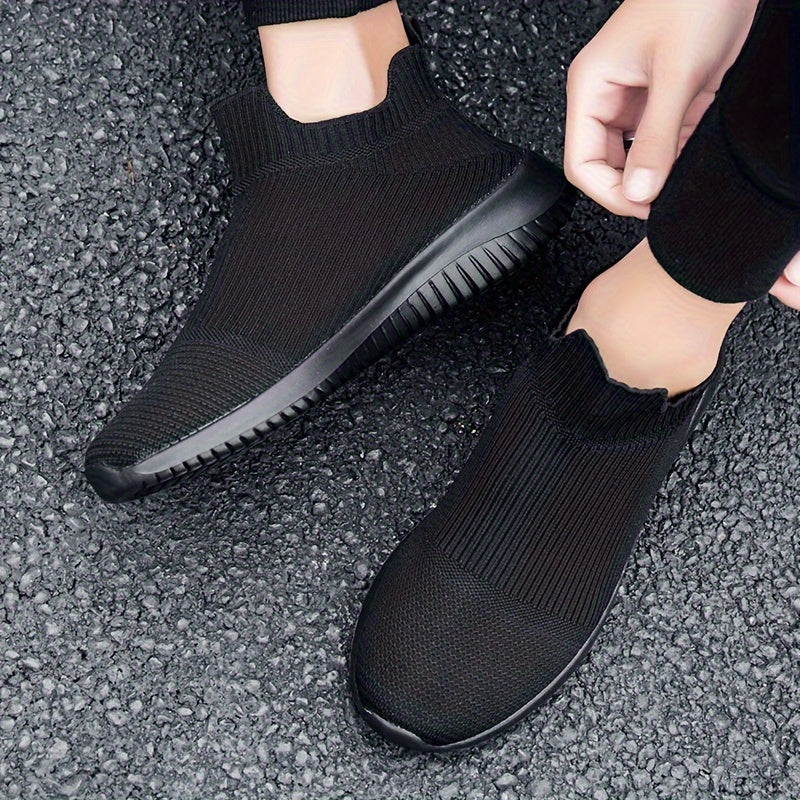 Women's Breathable Mesh Slip-on Sneakers Lightweight Casual Shoes