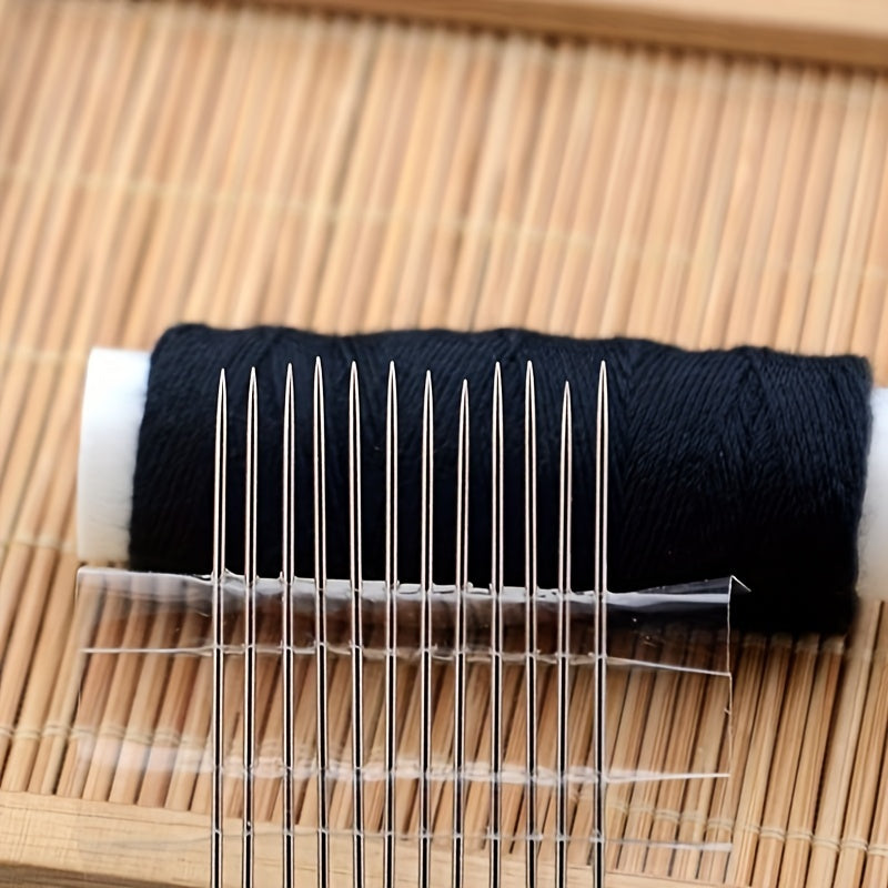25pcs Large Eye Sewing Needles Stainless Steel Knitting Needl