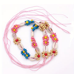 Bohemian Flower Sash Belt Colorful Beads Waist Belt