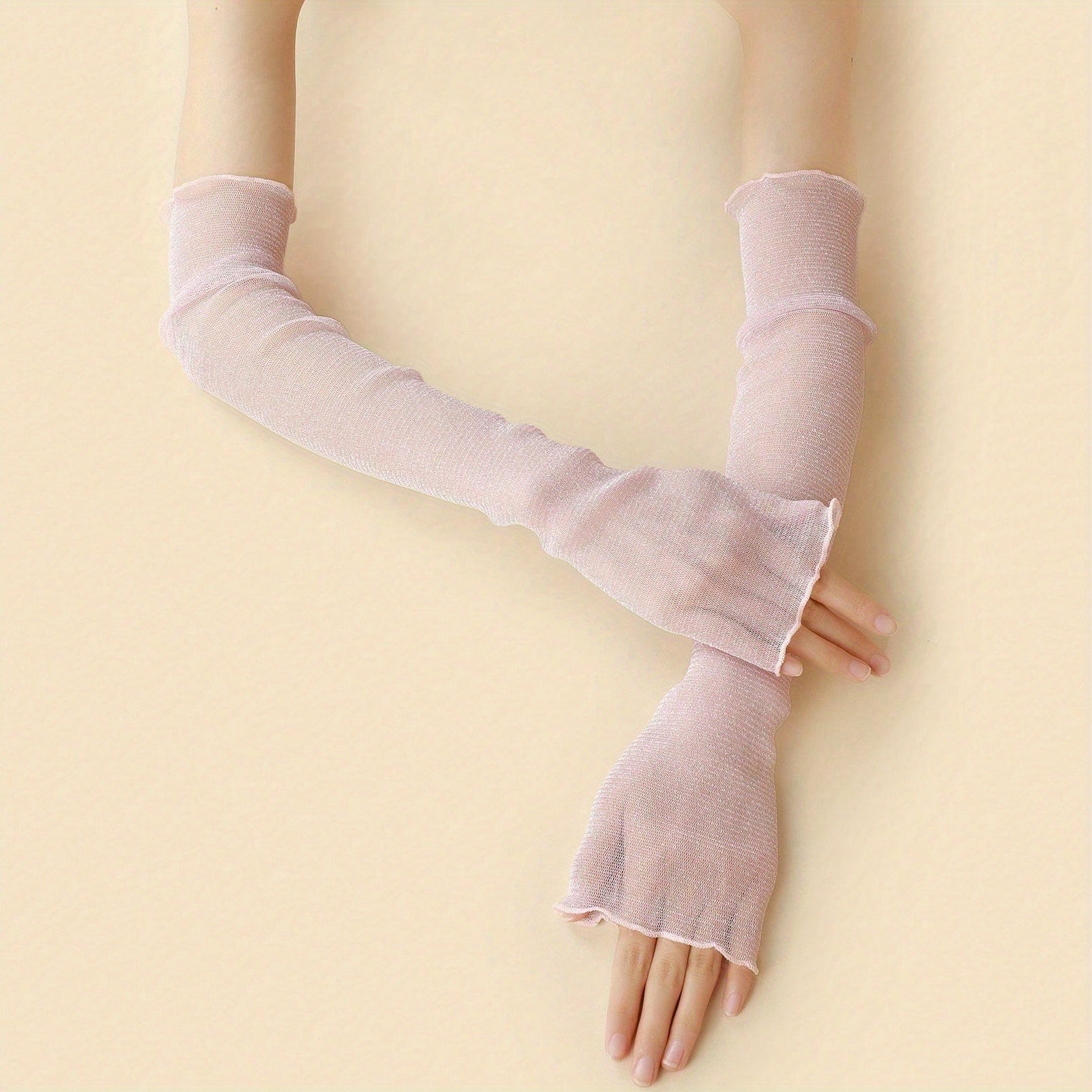 Lace Sunproof Gloves Women's UV Protection Sleeves