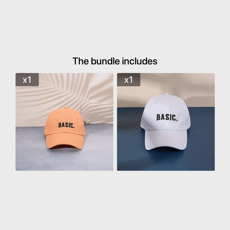 Embroidered Letters Baseball Cap Sun Hat Outdoor Sunshade