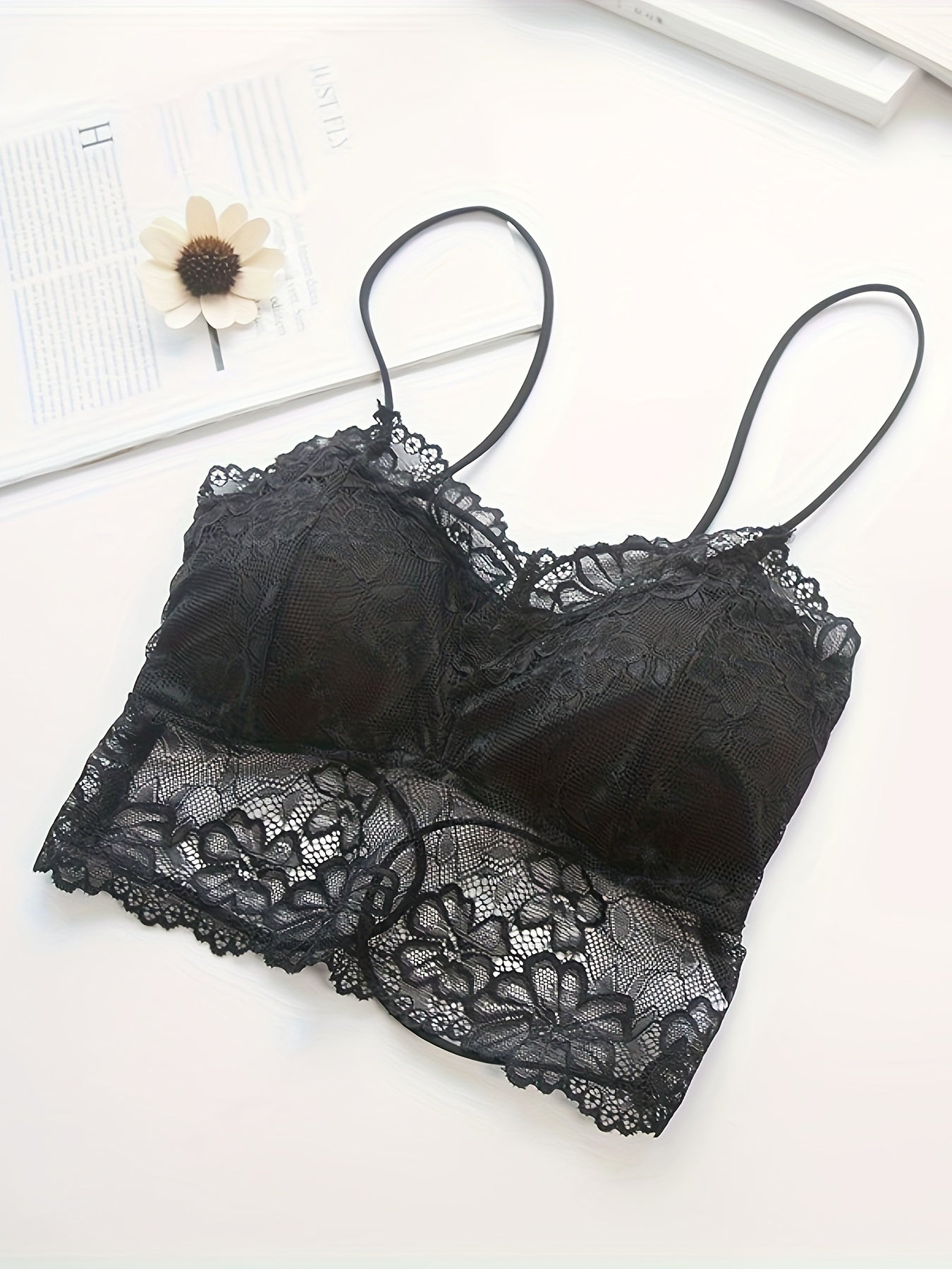 Lace Wireless Bra Breathable & Comfortable