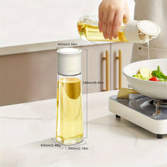 Leak Proof Glass Olive Bottle for Soy Sauce and Vinegar
