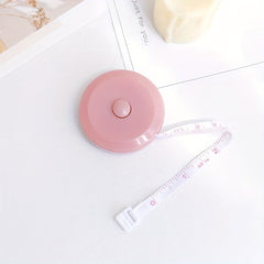 3pcs Leather Ruler Office Supplies Tape Measure Round Telescopic