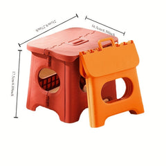 Portable Plastic Folding Stool Fishing Hiking Camping