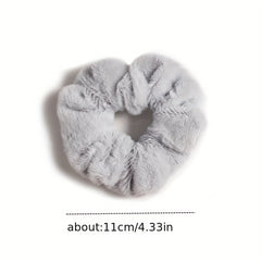 Elastic Head Tie Large Scrunchie Solid Headwear For Women Girls