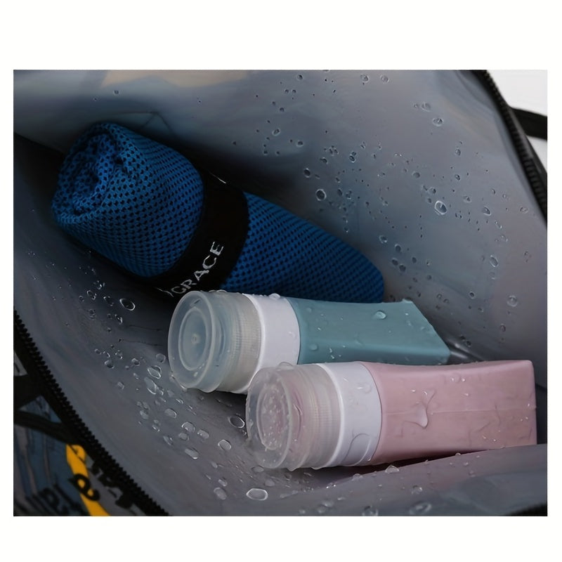 Large Capacity Dry/Wet Bag w/ Shoe Compartment for Travel Fitness