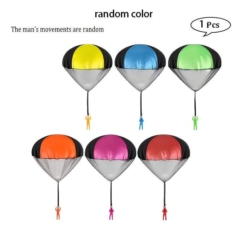 Colorful Outdoor Parachute Hand Throw Toy Set