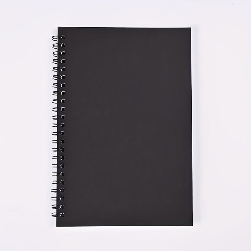 Stylish A5 Spiral Notebook - Solid Color
