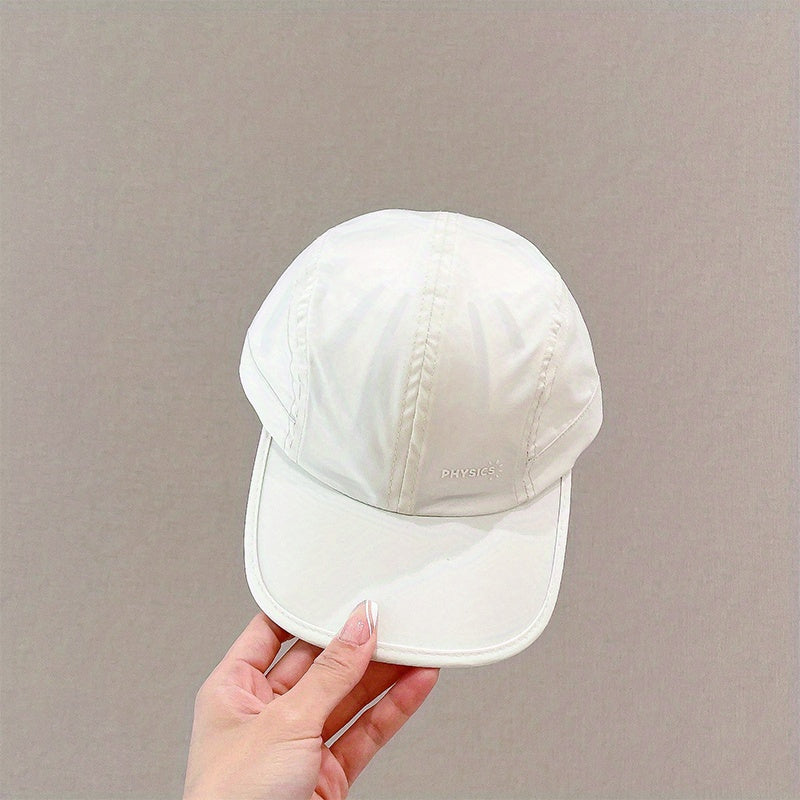 Quick Dry Peaked Cap Sun Protection Baseball Cap For Girls