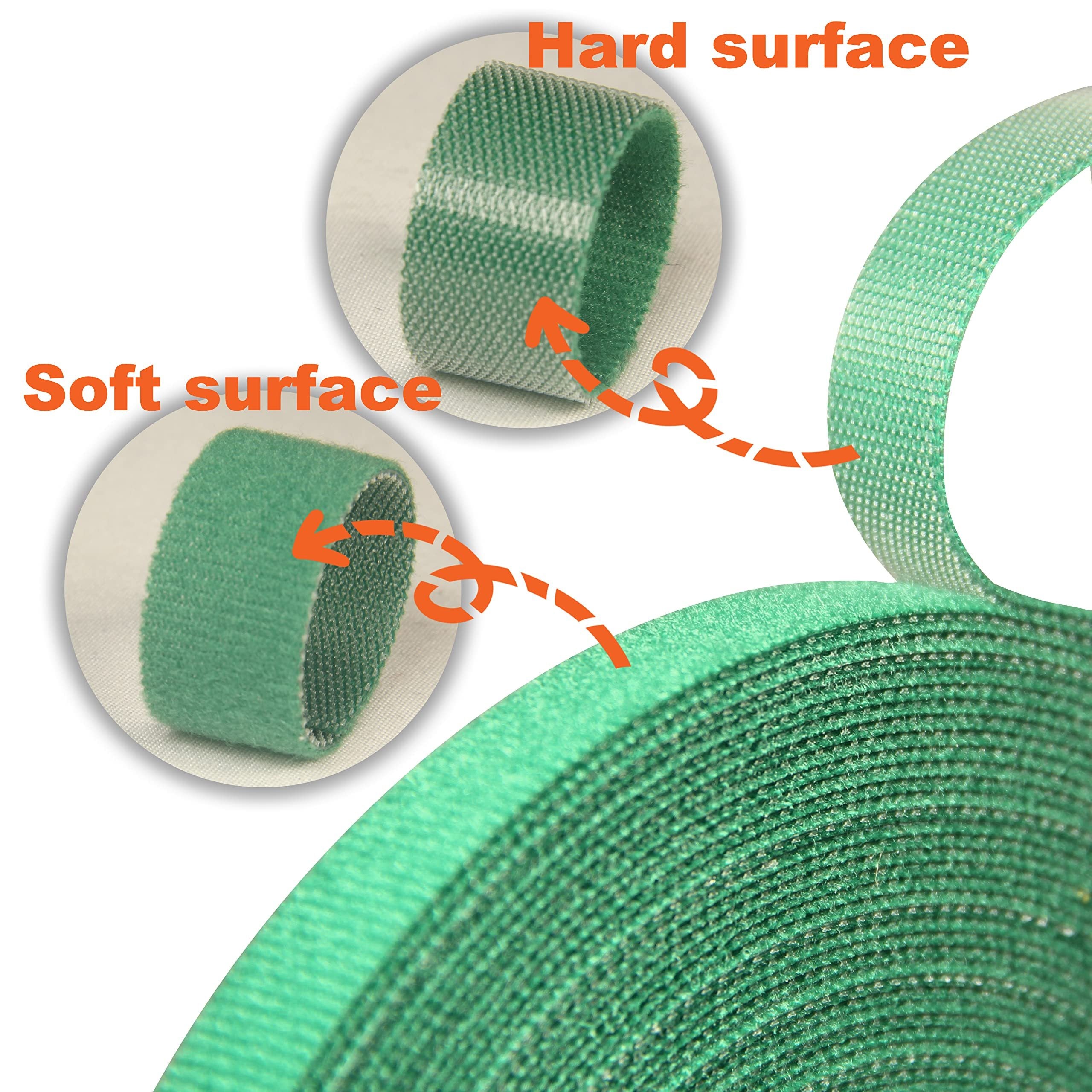 Reusable Garden Tape Adjustable Plant Support Nylon Tie Strap