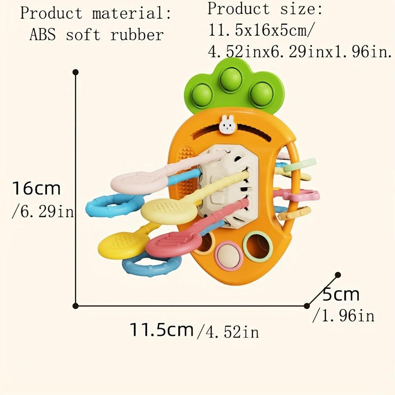 Baby Radish Pulling Molar Glue Stick Early Education Toy