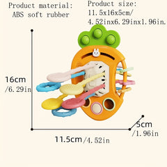 Baby Radish Pulling Molar Glue Stick Early Education Toy